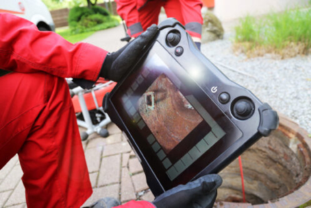 Plumbing camera inspection in Bridgeport, WV