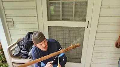 Kurtis torching copper Photo