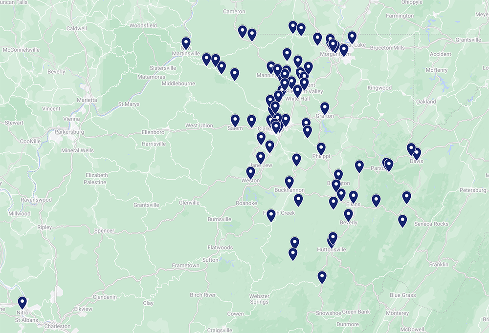 Service Area Map